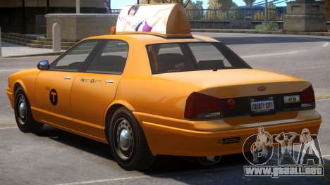 Vapid Stanier Taxi Modern para GTA 4