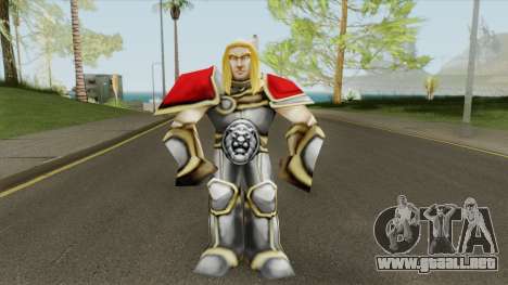Arthas V2 (Warcraft III RoC) para GTA San Andreas