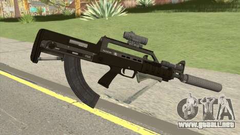Bullpup Rifle (Complete Upgrade) GTA V para GTA San Andreas