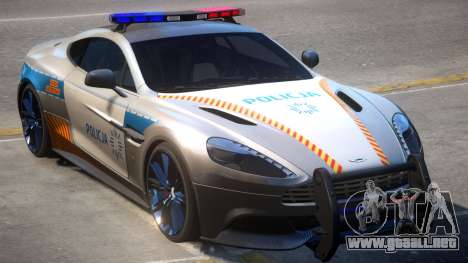 AM Vanquish Police para GTA 4