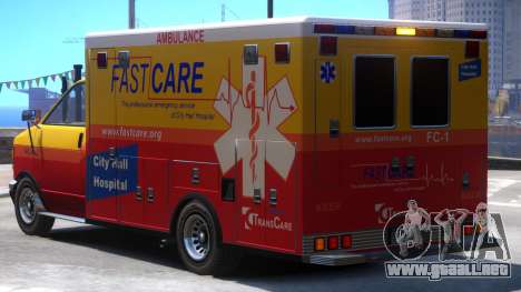 Ambulance City Hall Hospital FastCare para GTA 4