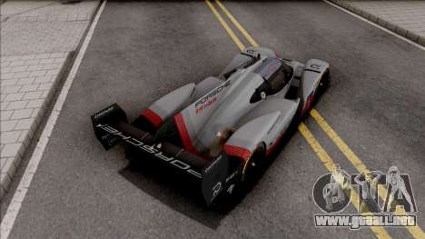 Porsche 919 Hybrid EVO 2018 para GTA San Andreas