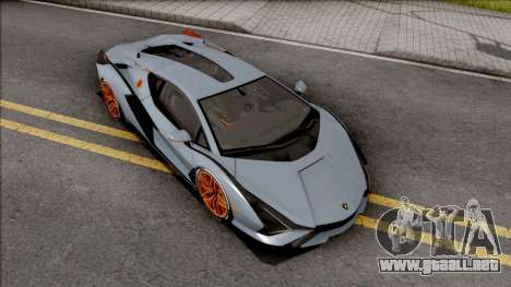 Lamborghini Sian 2020 para GTA San Andreas