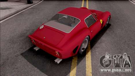 Ferrari 250 GTO 1962 para GTA San Andreas