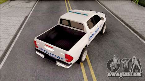 Toyota Hilux Policia Fuerza Publica para GTA San Andreas