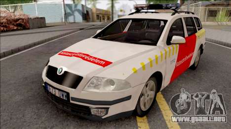 Skoda Octavia Combi 2006 Katasztrofavedelem para GTA San Andreas