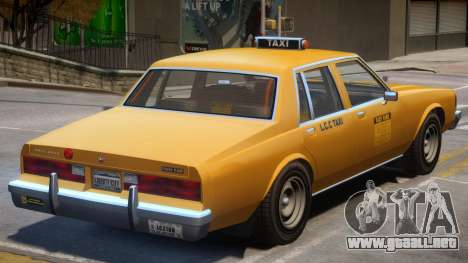 Chevrolet Caprice Taxicar para GTA 4