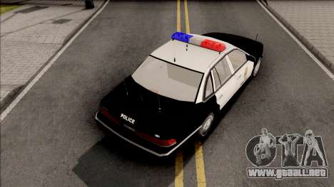 Ford Crown Victoria 1997 Hometown Police para GTA San Andreas