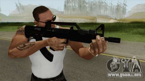 Bullpup Rifle (With Flashlight V2) GTA V para GTA San Andreas