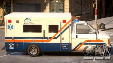 Ambulance North Tudor Medical Center para GTA 4