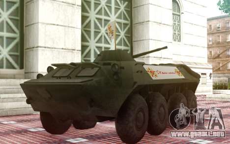 BTR 70 para GTA San Andreas