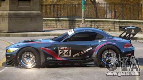 BMW Z4 GT3 PJ2 para GTA 4