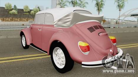 Volkswagen Fusca 75 (Conversivel) para GTA San Andreas