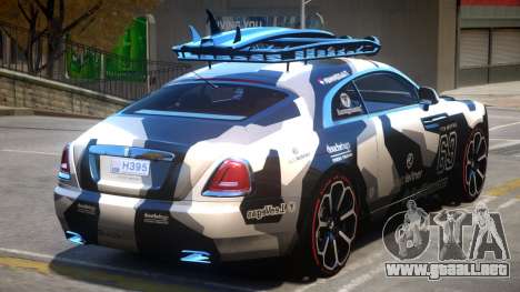 Rolls Royce Wraith 2014 V2 para GTA 4
