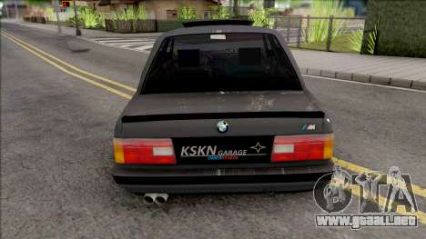 BMW 3-er E30 KSKN GARAGE para GTA San Andreas