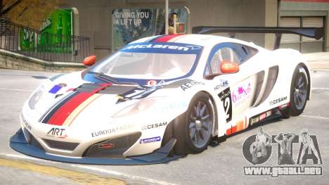 McLaren MP4 PJ2 para GTA 4