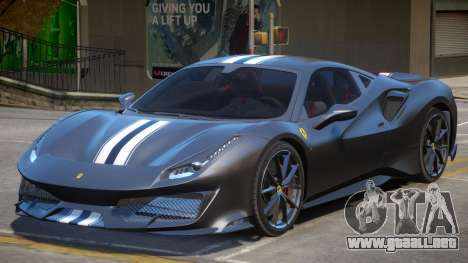 2019 Ferrari 488 Pista para GTA 4