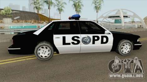 Police Car From Cutscene para GTA San Andreas