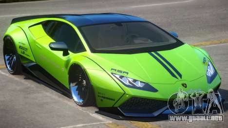 Lamborghini Libertywalk Green para GTA 4