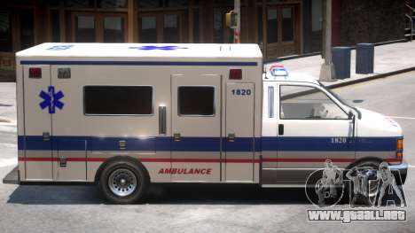 Ambulance Lancet Hospital para GTA 4