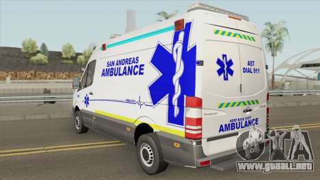 Mercedes-Benz Sprinter (San Andreas Ambulance) para GTA San Andreas