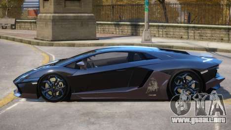 Lamborghini Aventador L4 para GTA 4