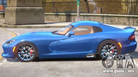 Dodge Viper SRT R1 para GTA 4