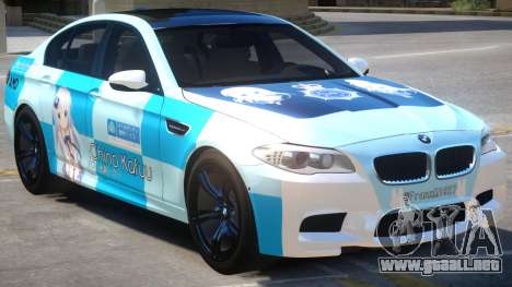 BMW M5 F10 PJ1 para GTA 4
