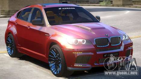 BMW X6 V1.1 para GTA 4