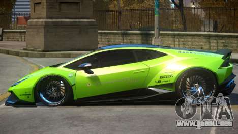 Lamborghini Libertywalk Green para GTA 4