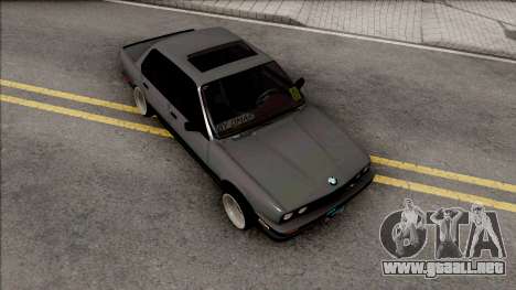 BMW 3-er E30 KSKN GARAGE para GTA San Andreas
