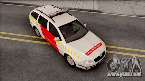 Skoda Octavia Combi 2006 Katasztrofavedelem para GTA San Andreas