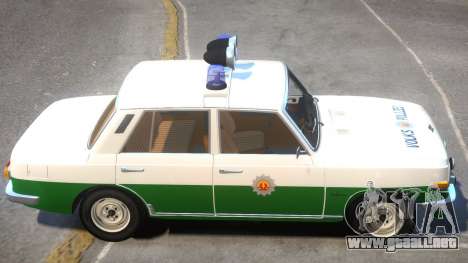 Wartburg 353 Police para GTA 4