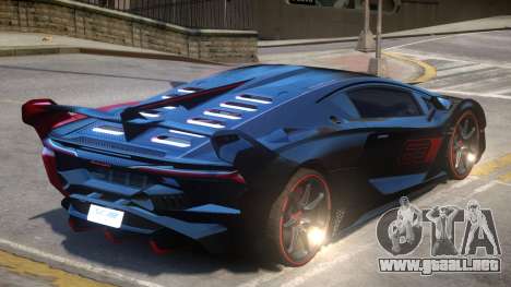 2019 Lamborghini SC18 Alston para GTA 4
