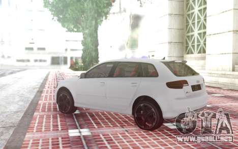 Audi RS3 para GTA San Andreas