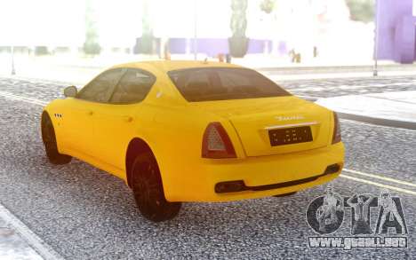 Maserati Quattroporte V30 para GTA San Andreas