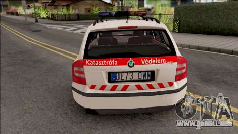 Skoda Octavia Combi 2006 Katasztrofavedelem para GTA San Andreas