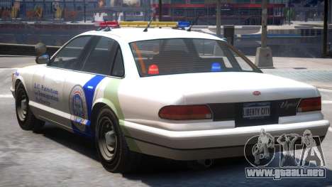 Police Vapid Stanier V2 para GTA 4