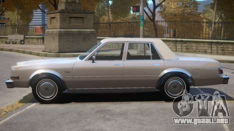 1983 Dodge Diplomat para GTA 4