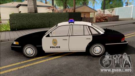 Ford Crown Victoria 1997 Hometown Police para GTA San Andreas