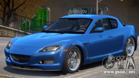 Mazda RX-8 VC para GTA 4
