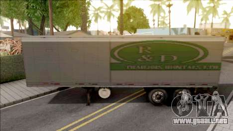 Trailer Americano v2 para GTA San Andreas