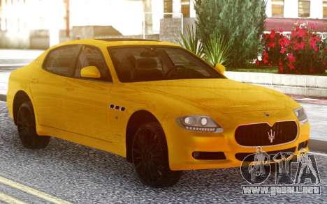 Maserati Quattroporte V30 para GTA San Andreas