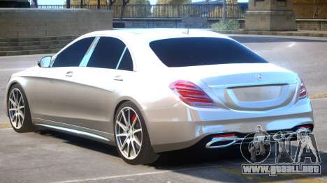 Mercedes Benz S63 AMG V2 para GTA 4