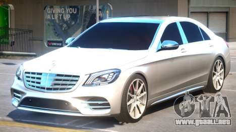 Mercedes Benz S63 AMG V2 para GTA 4