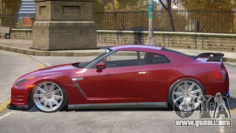 Nissan GTR AMS para GTA 4