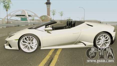 Lamborghini Huracan Evo Spyder 2020 para GTA San Andreas