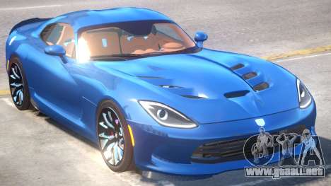 Dodge Viper SRT R1 para GTA 4