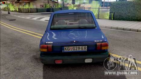 Yugo Skala 55 1999 para GTA San Andreas