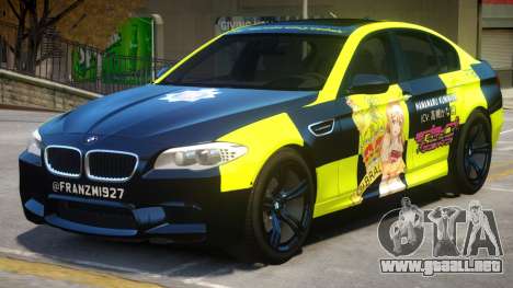 BMW M5 F10 PJ3 para GTA 4